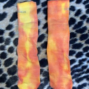 tie dye adidas socks